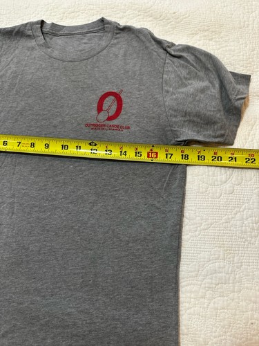 Outrigger Canoe Club Waikiki Hawaii Shirt Erwachsene S/M grau/rot - Bild 4 von 6