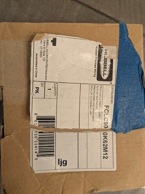 Hubbell Premise Wiring Fclc900k62m12 Fiber Optic Connector, Fiber, Beige, Pk11