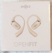 Shokz OpenFit Open-Ear Bluetooth Wireless Earbuds - Beige or Black