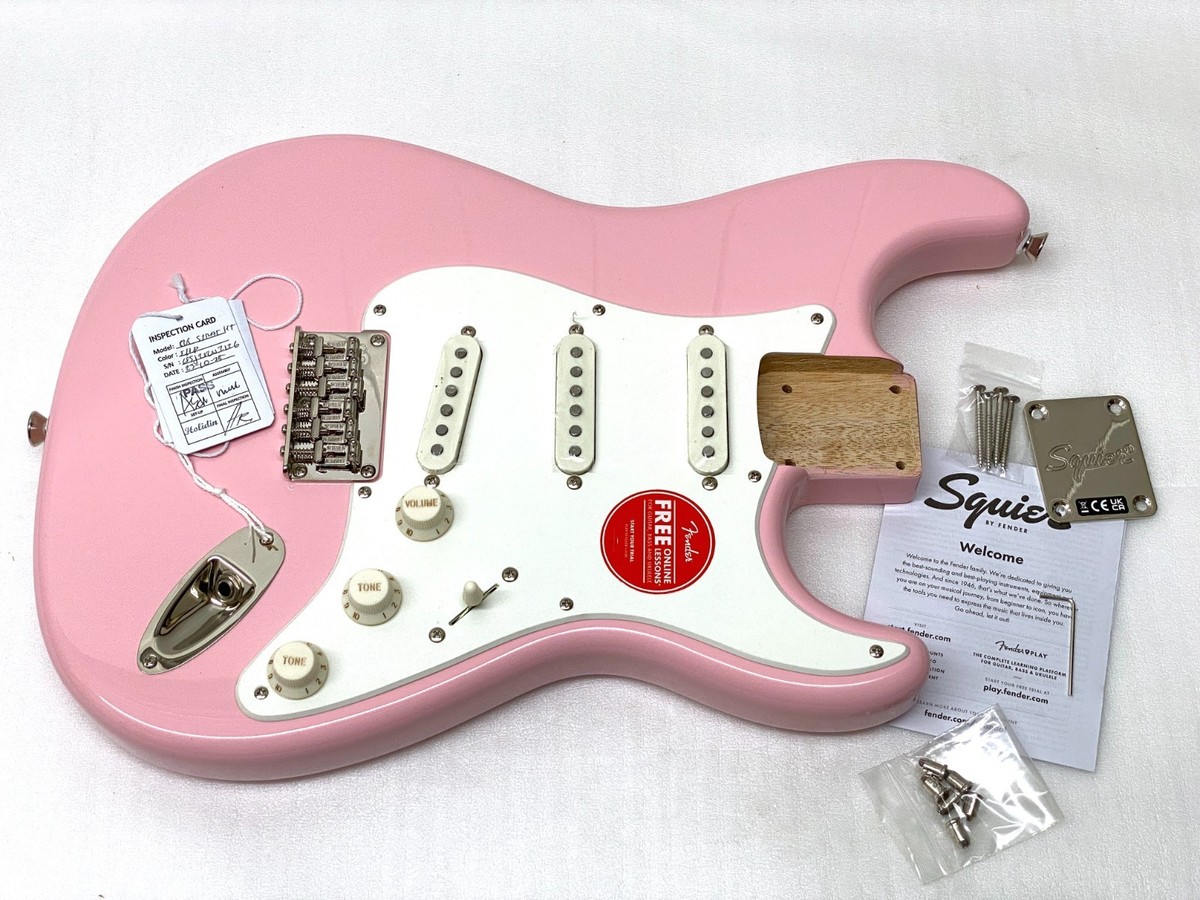 ALNICO HardTail Fender Squier FULL THICK Loaded STRAT BODY Classic