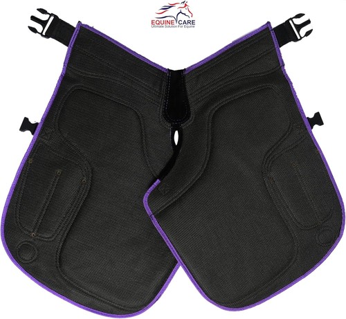 ¡NUEVO! Delantal para mujer Farrier chaps 23′′, 500 GSM cuero/lona, ajustable Cintura 28-52′′ - Imagen 7 de 17
