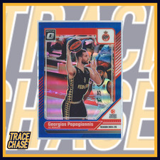 2024-25 Panini Donruss EuroLeague BK Georgios Papagiannis Optic Blue 09/49 #70