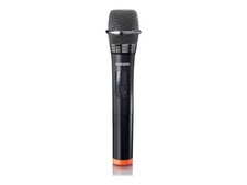 Lenco MCW-011BK 6.35mm 1/4" 15m Wireless Stage/Show Microphone