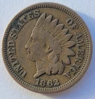 1862 Indian Head Cent F/VF Very Fine 1 Penny