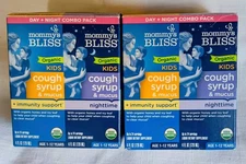 Mommy's Bliss 2pk Organic Cough Syrup Mucus For Kids Day And Night EXP 11/2026