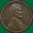 1923-S Lincoln Wheat Cent Extremely Fine XF Coin #32945