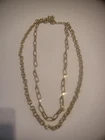 Vintage Avon Multi Strand Chain Gold Tone Stackable Jewelry Costume