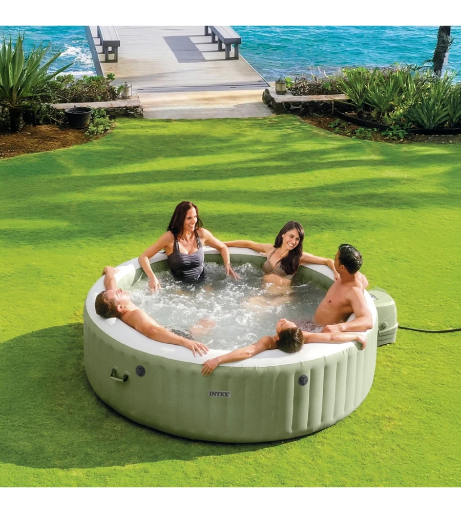 PISCINA IDROMASSAGGIO GONFIABILE INTEX " MOD. PURESPA. SSP-H-20-1