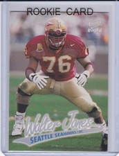 WALTER JONES ROOKIE CARD 1997 Fleer Ultra NFL RC Football SEATTLE SEAHAWKS!