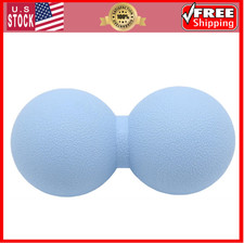 Peanut Shape Massage Ball Myofascial Release Roller for Therapy, Blue