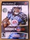 Madden NFL 08 (PlayStation 2, 2007, Complete)