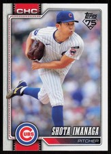 2026 Topps Series 1 Celebration Shota Imanaga #178 Chicago Cubs