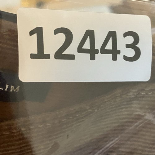 J Crew Flex Corduroy Pants Mens Size 29 X 30 Brown Flat Front Chino Casual - Afbeelding 15 van 15