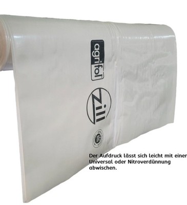 weiße Abdeckfolie Bauplane 0,89 €/m² Bau Folie Silofolie 4+5+8 m breit