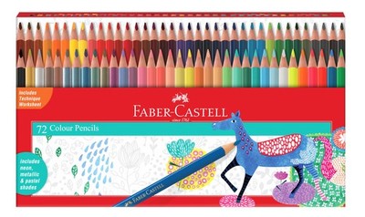 Triangular Colour Pencil Set   Pack of 72 | Super Soft, Smooth & Child-Safe C...