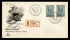 DR WHO 1949 FINLAND FDC UPU ANIV ARTCRAFT CACHET M78760