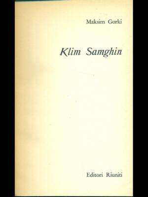 WERKE 19: KLIM SAMGHIN ERSTE AUSGABE GORKI MAKSIM VERSAMMELTE VERLAGE 1962