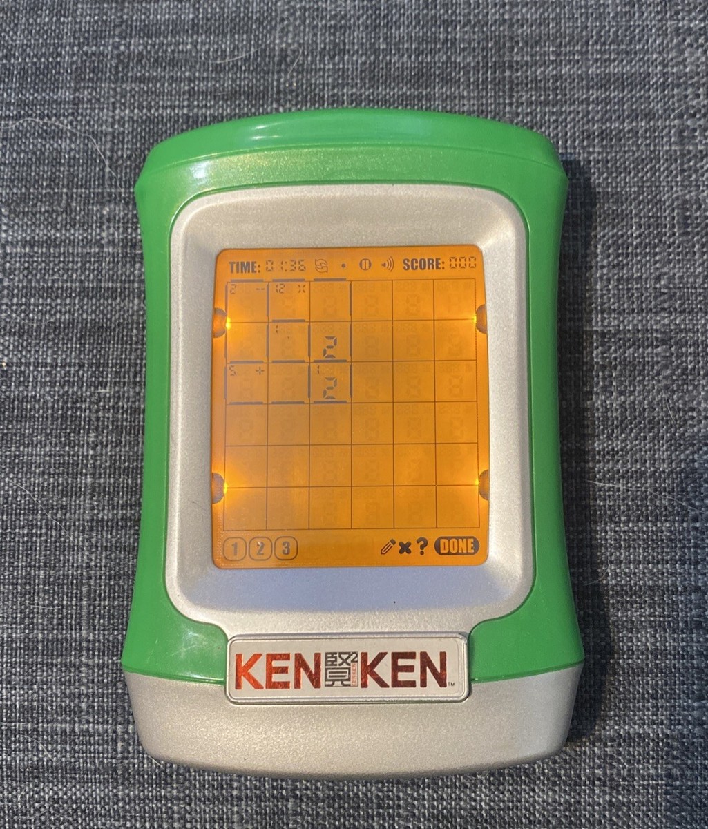 プレーヤー kenken KenKen Ken Ken Handheld Electronic Japanese Number Puzzle Game