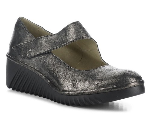 FLY LONDON FLY LONDON Lyka Wedge Mary Jane Loafer 38