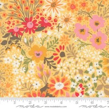 Sunday Brunch Dutch Baby Florals Mimosa by BasicGrey for MODA 1/2 Yard