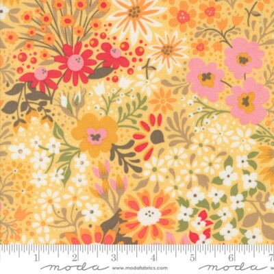 Sunday Brunch Dutch Baby Florals Mimosa by BasicGrey for MODA 1/2 Yard
