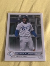 NJR#6  2022 Topps Series 1 Base Hanser Alberto Royals