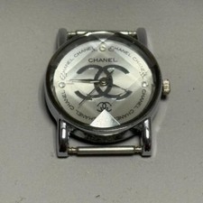 Wristwatch CHANEL PARIS FR.54243 QZ STAINLESS STEEL Cut Glass Used from Japan