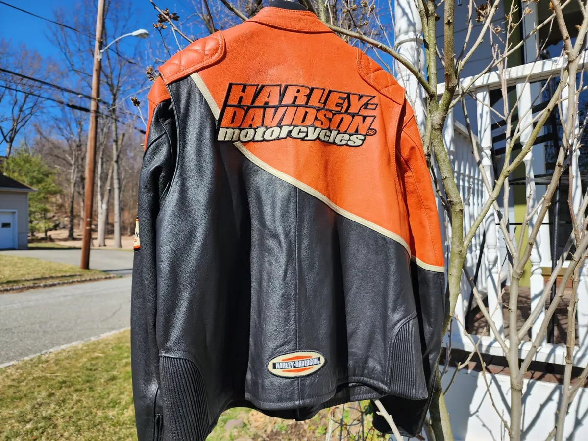 HARLEY DAVIDSON LEATHER JACKET SPEED 2XL