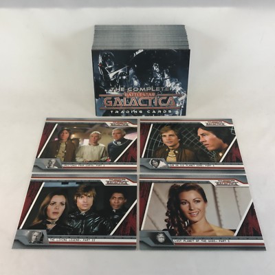 THE COMPLETE BATTLESTAR GALACTICA (Original TV) Complete Card Set RICHARD HATCH