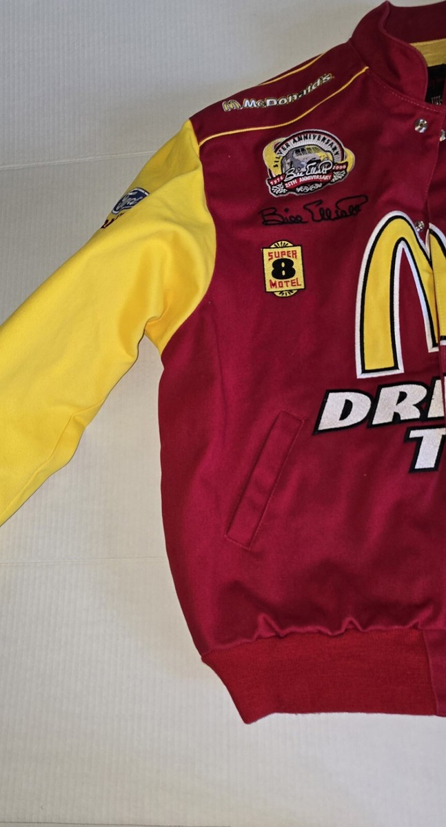 2000 Jeff Hamilton Mcdonald'S Racing Jacket Made In America Size