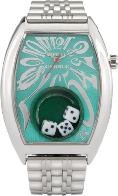 Frank Miura King Macau Gamble Watch Casino Dice Revival for Men Metal Band FM14