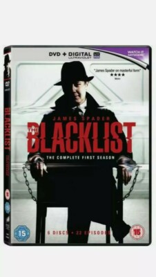 Blacklist The Complete First Season 6 Disc 22 Episode's 