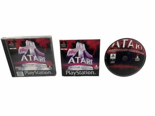 Atari Anniversary Edition Redux (Playstation PS1 Game) With Instructions - Picture 1 of 1