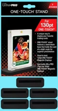 5 Ultra Pro 130pt Magnetic One Touch Display Stands Sports Thick Card Holder