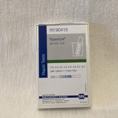 Pehanon  Rapid Tests 90415 - 200 Stück pH 3.8 - 5.5 MN (C26.5)