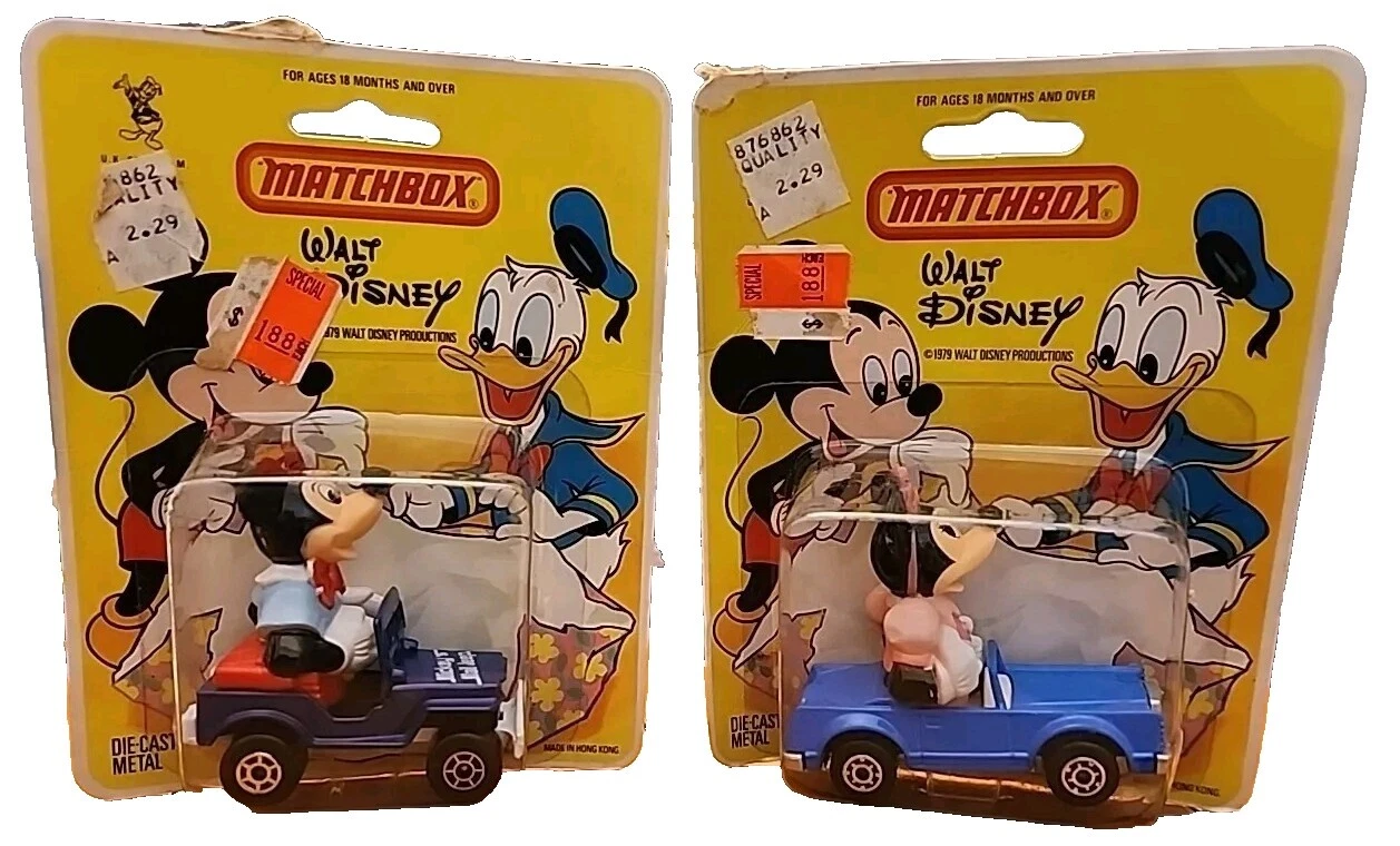Matchbox Disney Vintage Manufacture Diecast Cars, Trucks & Vans