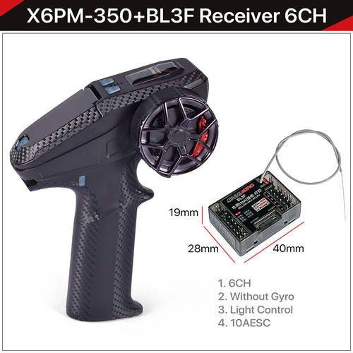 DUMBORC X6PM-350 2.4GHZ 6CH RC Transmitter & Receiver BL3F/X6FG/X6FP/X4FMG - Picture 13 of 21