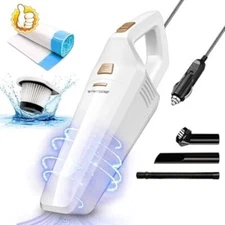 Car Vacuum Cleaner Corded1 2V Portable 5500PA CZK-6636 Wet/Dry, HEPA Filter