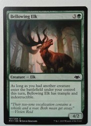 Bellowing Elk 157/254 Modern Horizons Common