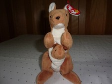 TY Beanie Baby Rare 1996 Pouch Kangaroo Mint Condition Original Pristine Retired