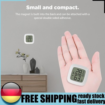 Electronic Temperature Humidity Monitor Mini Temperature Tester Gauge for Indoor