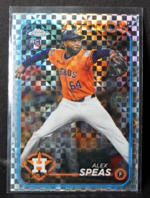 ALEX SPEAS 2024 Topps Chrome X-Fractor #USC175 ROOKIE CARD
