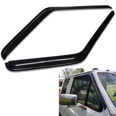 Fits 99-16 Ford F450 F550 Super Duty Standard Cab Window Visors Rain