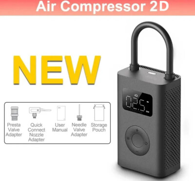 Air Pump 2 25%Speed Boost Mini Portable Electric Air Compressor Treasure 150PSI