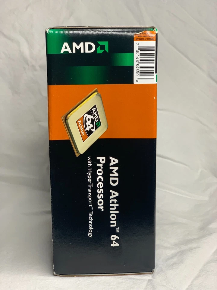 NEW FACTORY SEALED || AMD Athlon 64 3500+ 2.2GHz (ADA3500BPBOX) Processor  - Image 4 of 4
