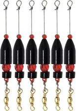 Reaction Tackle Carolina Rigs for Bass Fishing- Freshwater 3/4 Ounce, Black 