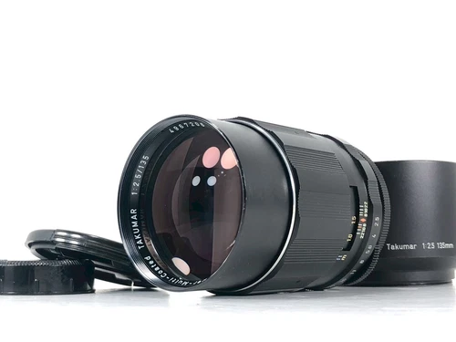 [Exc+5] Pentax SMC Takumar 135mm f/2.5 MF Telephoto Lens for M42 from JAPAN