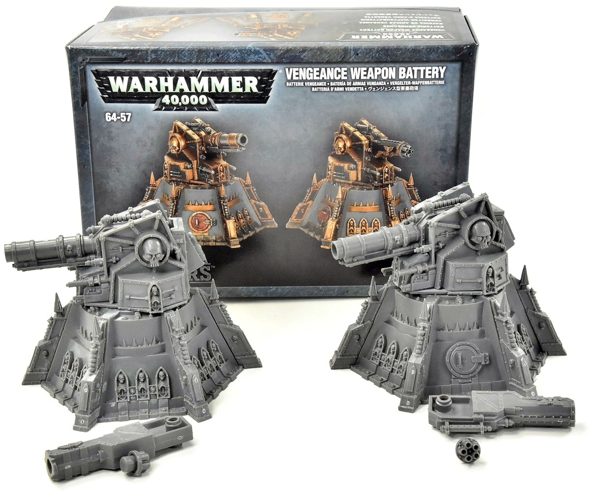 ウォーハンマー Warhammer 40K ヴェンジェンス ウェポン バッテリー SPACE MARINES Vengeance Weapon Battery Warhammer 40k Terrain