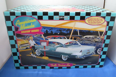 American Muscle Cruisin Series ''Teds Drive In'' 1:18 Diecast Model Car Scene ~ R2