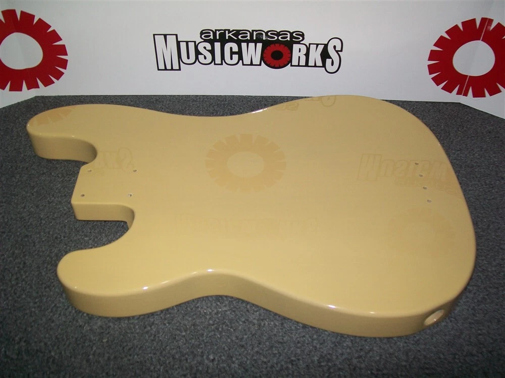 NEW Allparts Fender Licensed Tele Alder Bass Body SEE THROUGH
